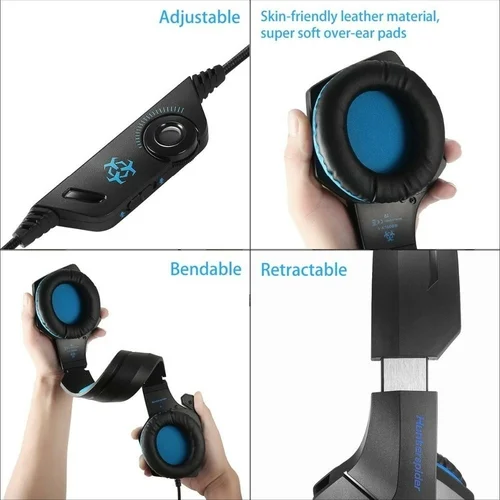 Dragon Stereo LED Gaming Headset with Microphone - Image 6