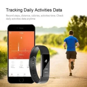 SmartFit Slim Fitness Tracker Watch with OLED screen