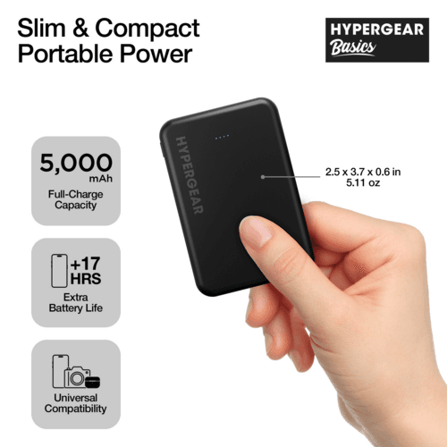 HyperGear 5000mAh PD20W Dual-Port PowerPack - Image 4