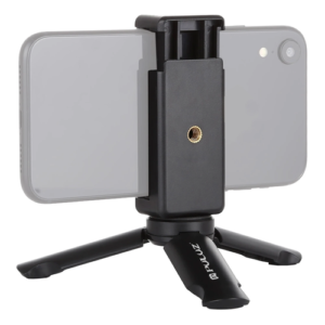 PULUZ mini tripod with universal phone clamp